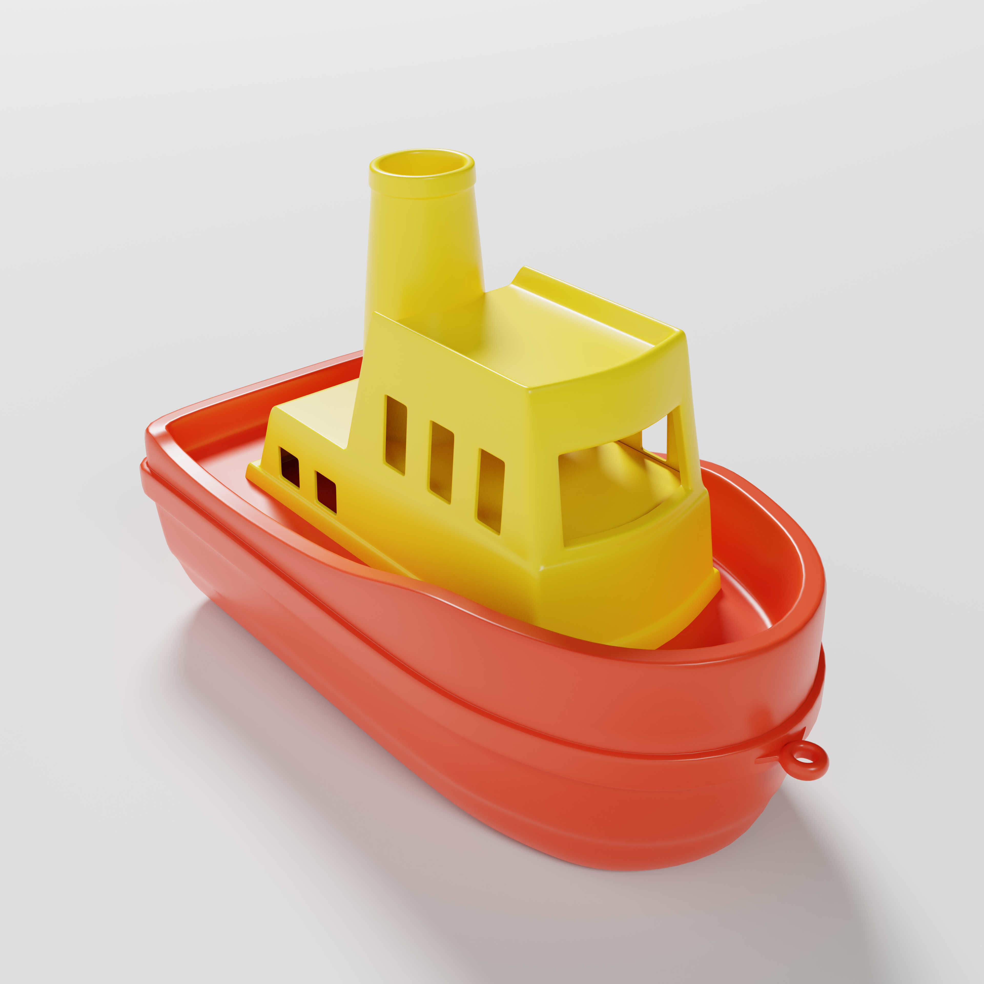 Toy Boat 3D model_6