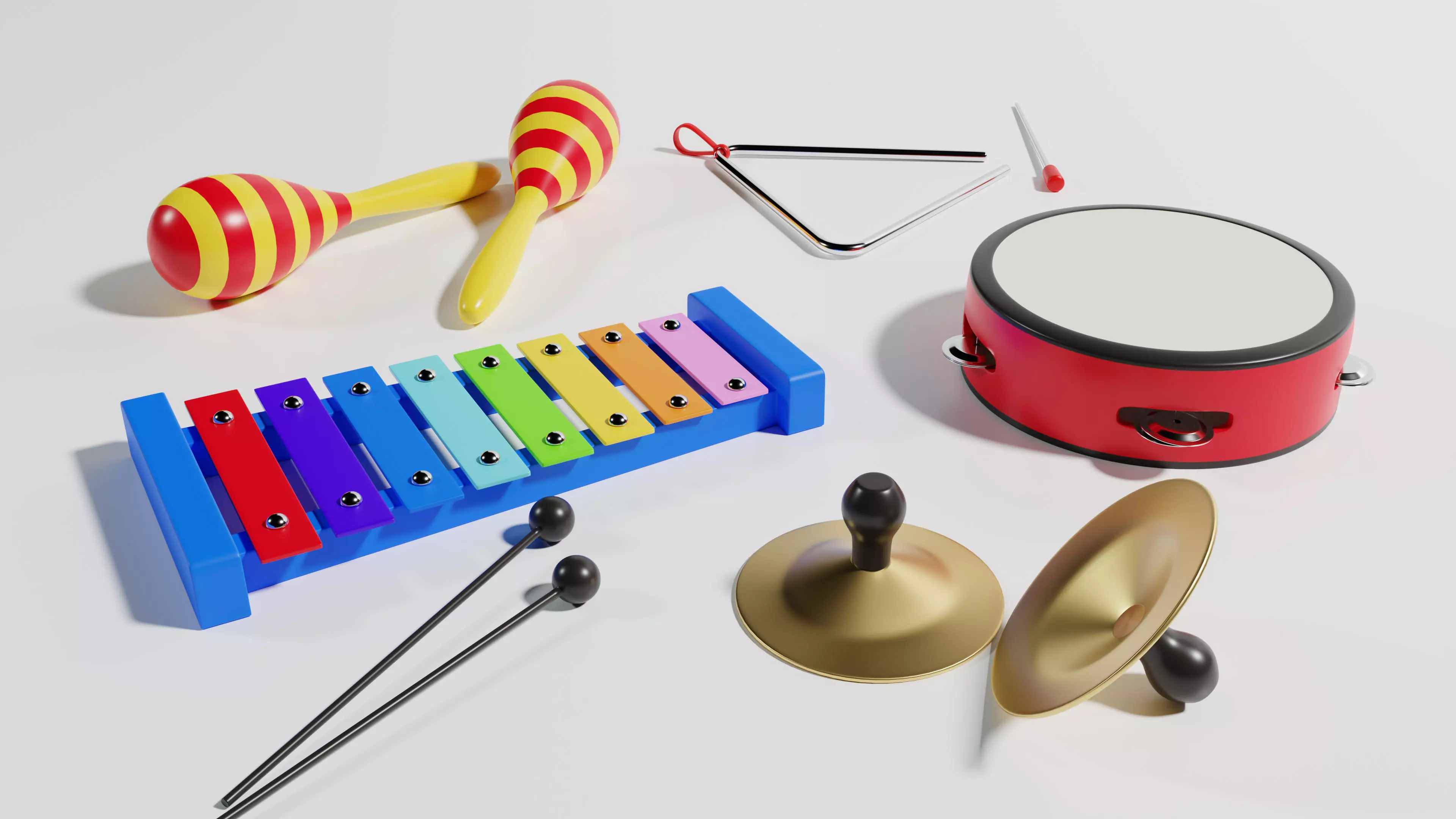 Musical Toys 3D model