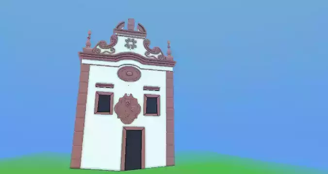Capela da Fazenda de Braz de Pina Free 3D model