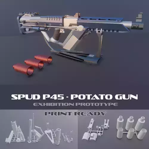 SPUD P45 POTATOGUN
