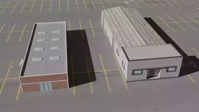 Commercial Warehouses Pack of 2