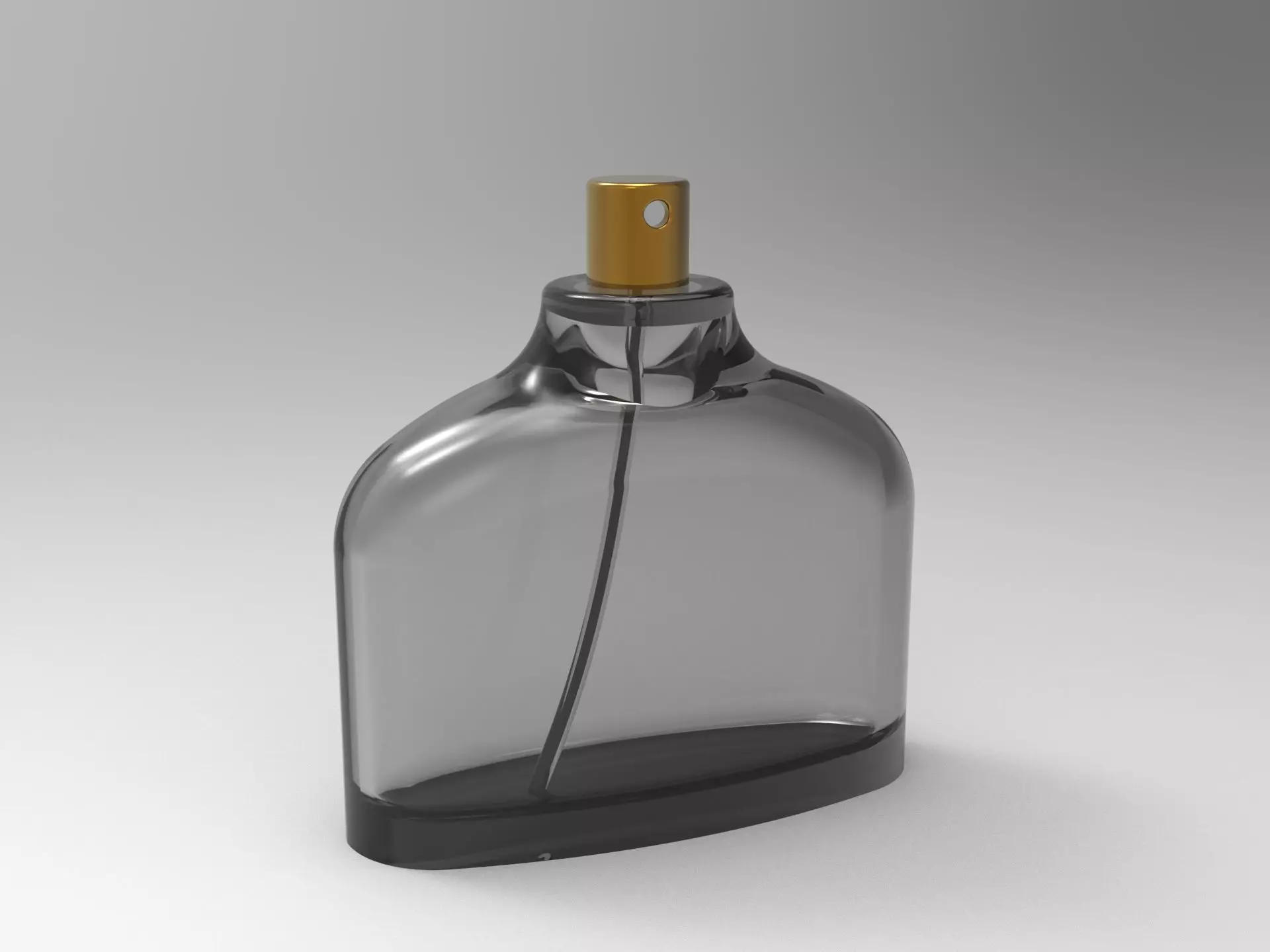 Parfume Model glass perfume bottle 3D model_0
