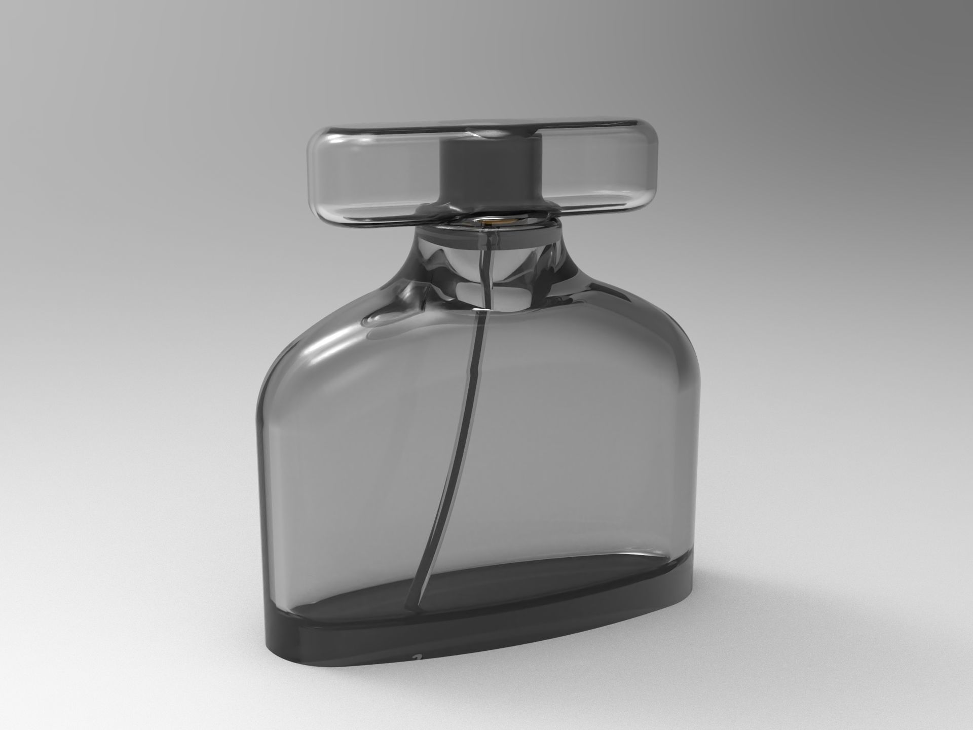 Parfume Model glass perfume bottle 3D model_1