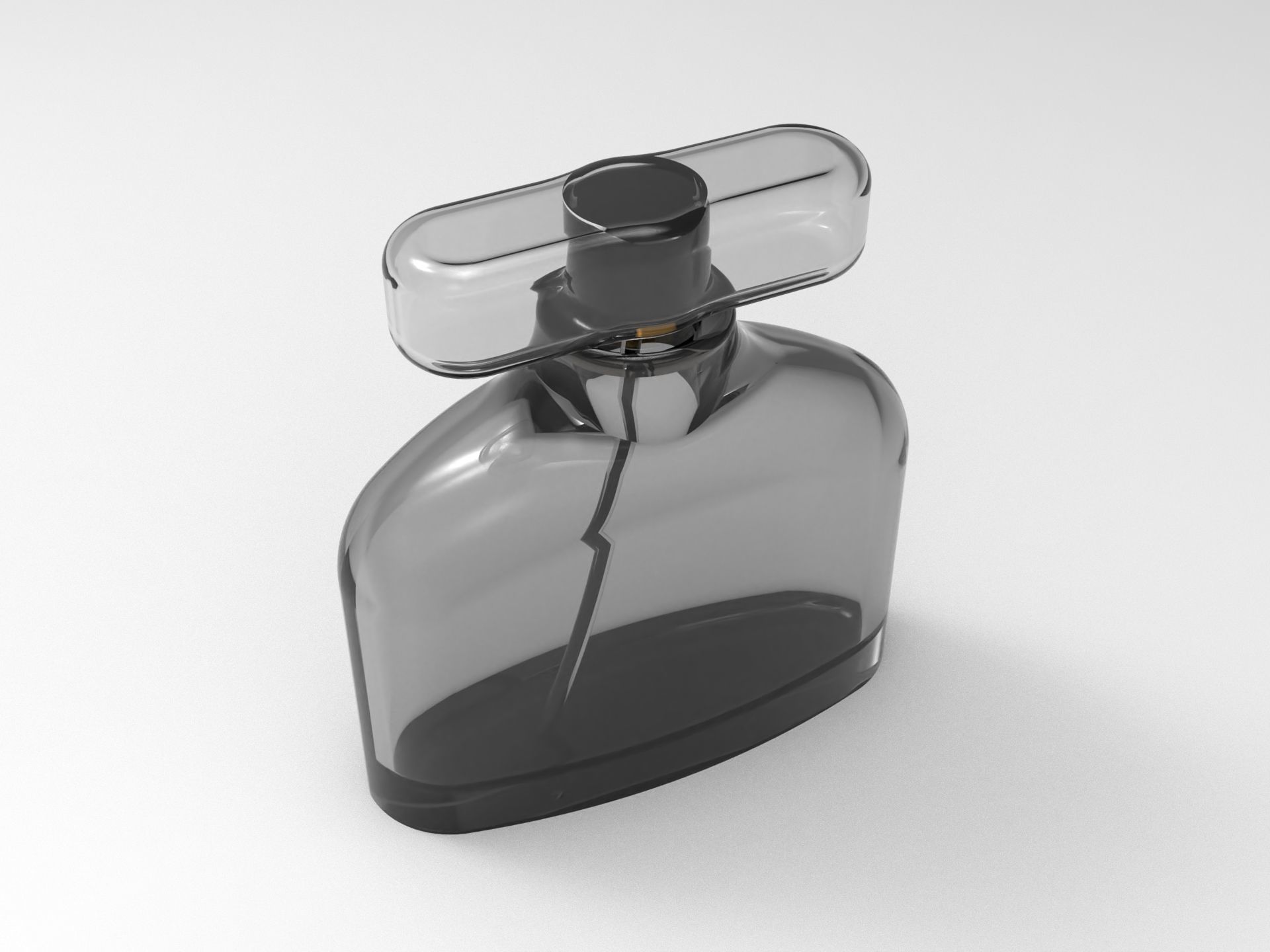 Parfume Model glass perfume bottle 3D model_7