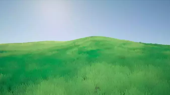 Stylized grass
