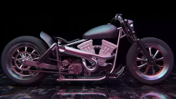 Motorbike harley davidson motorcycle