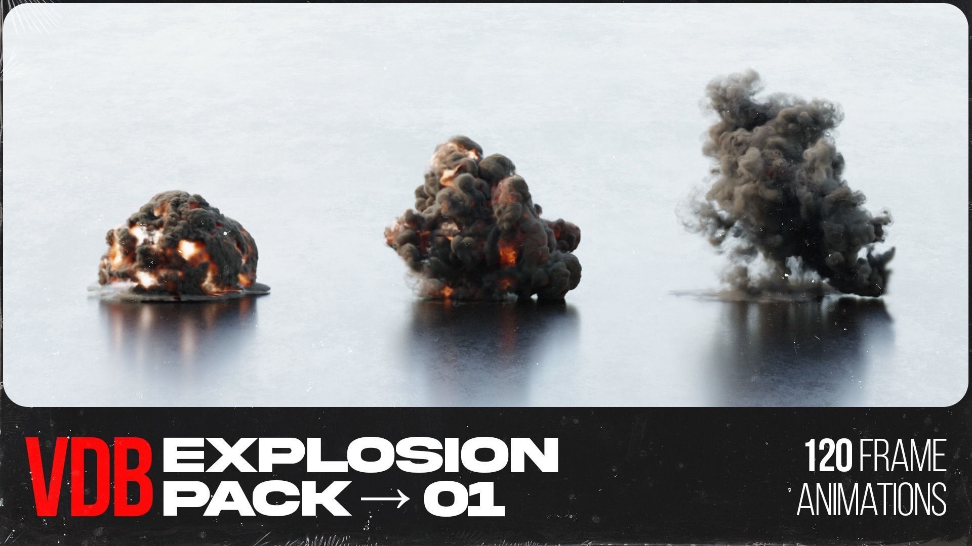 VDB EXPLOSION PACK 1 3D model_1