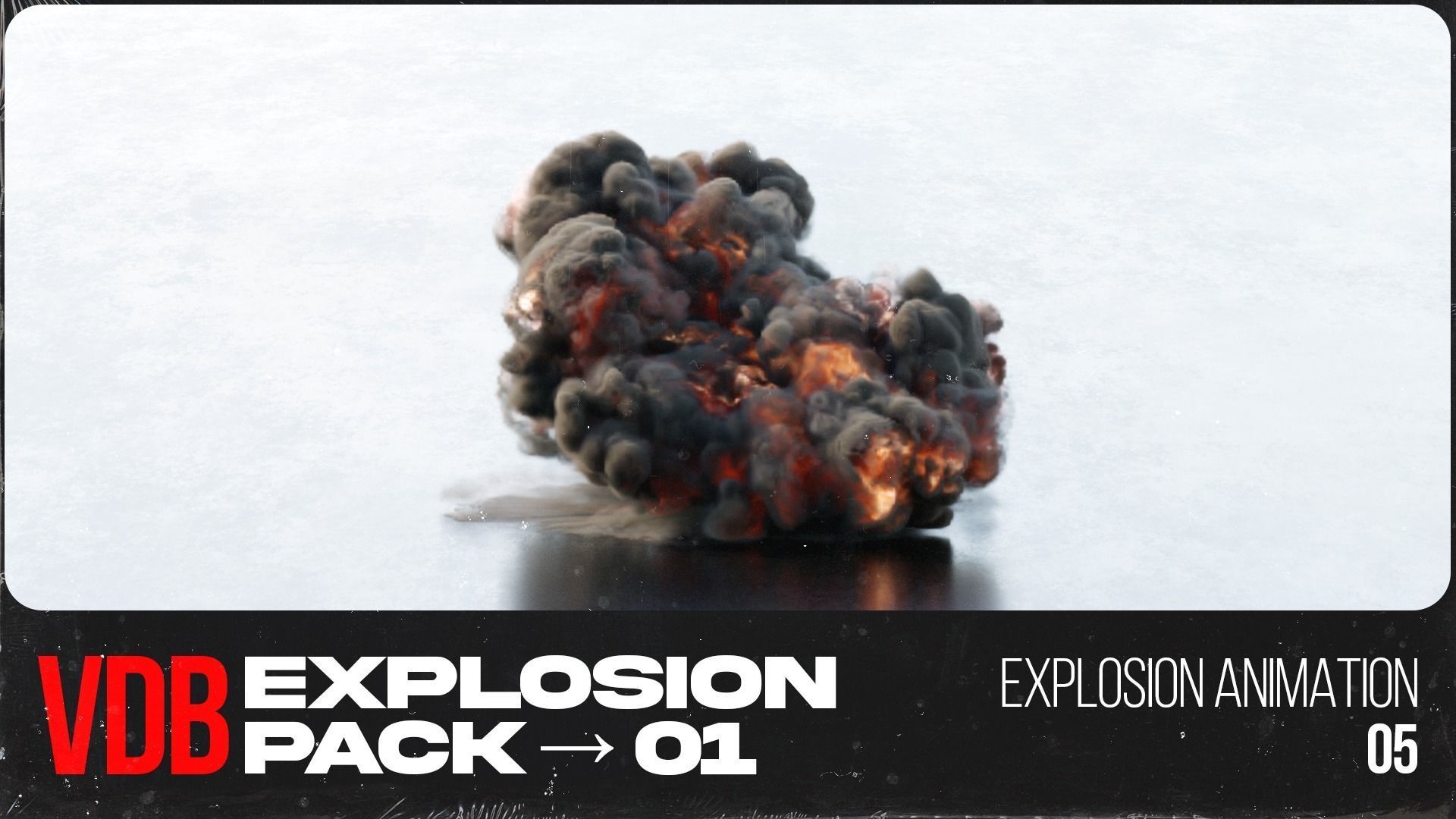 VDB EXPLOSION PACK 1 3D model_7