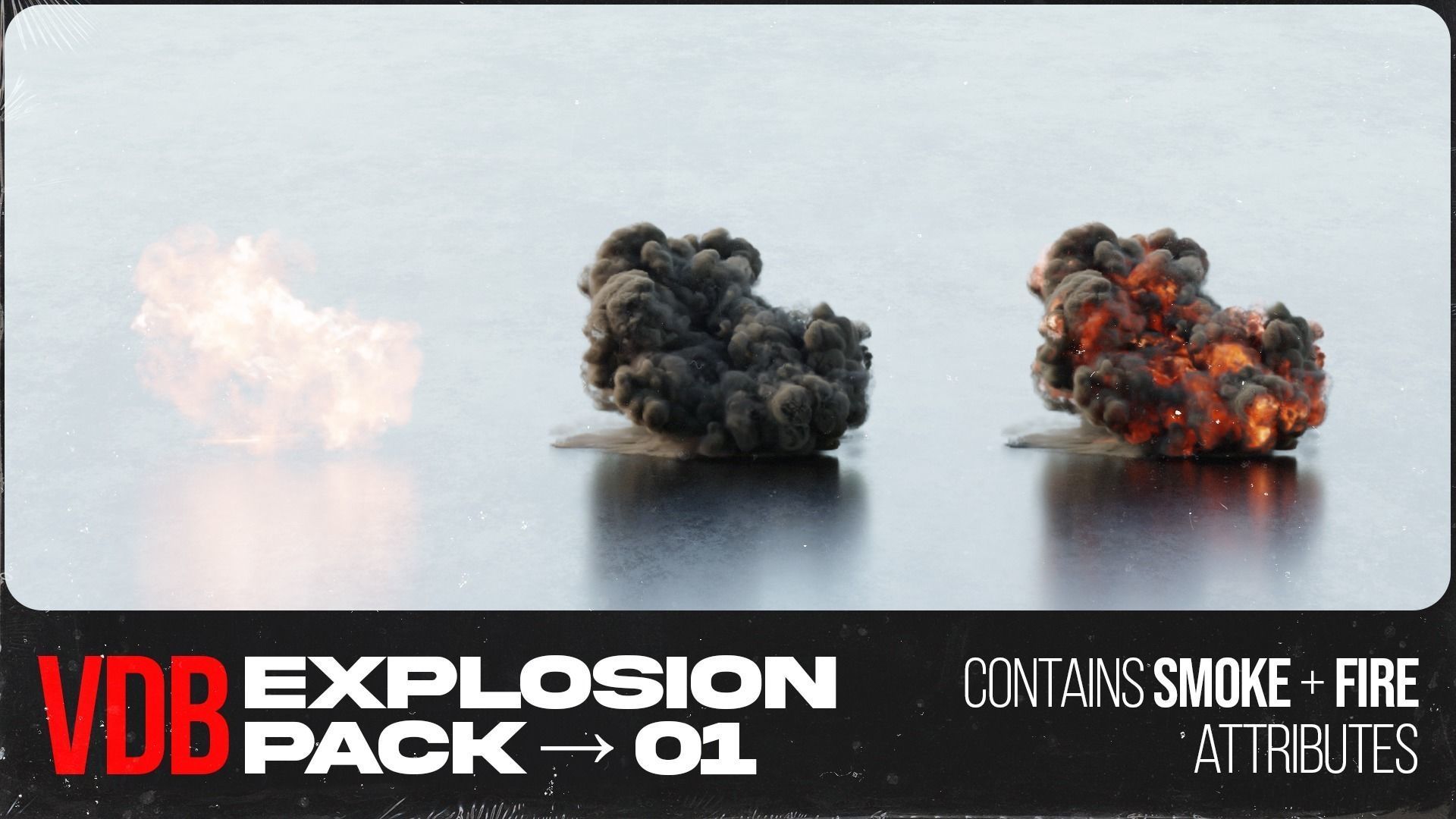 VDB EXPLOSION PACK 1 3D model_2