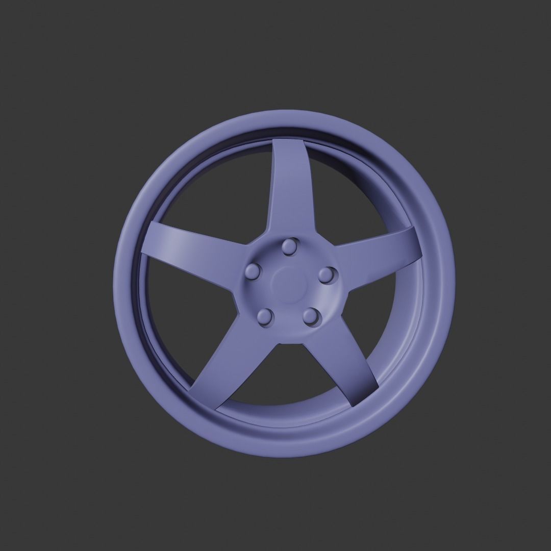 hamann hm2 car tire 3D model_6