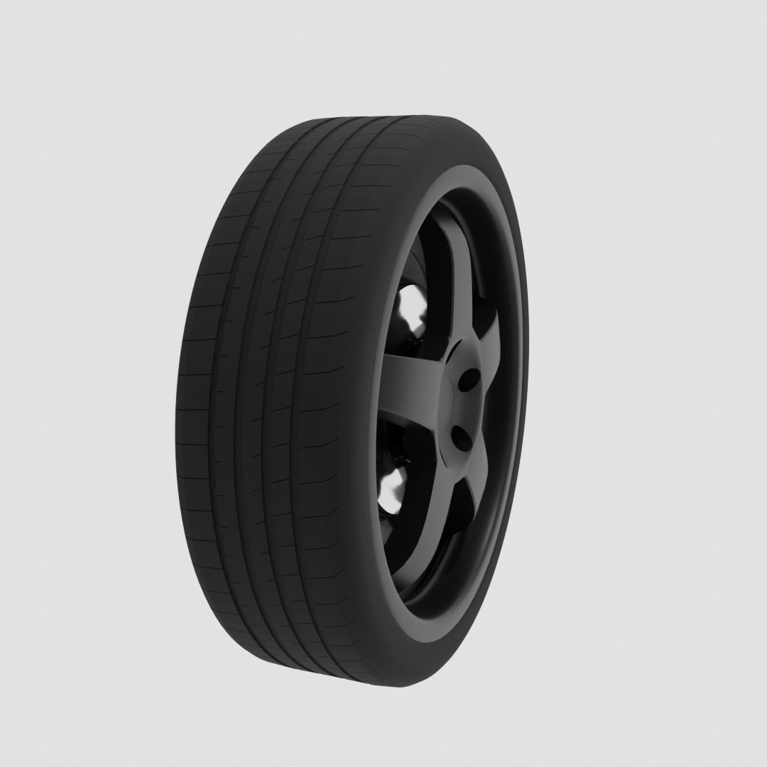 hamann hm2 car tire 3D model_4