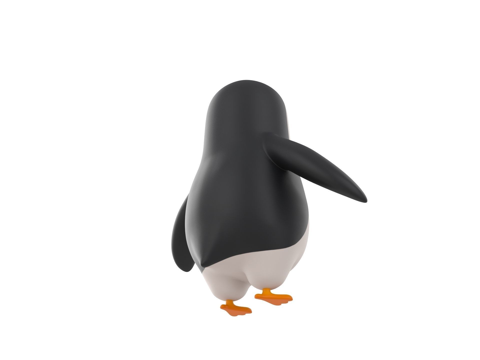 Character065 Penguin 3D model_4