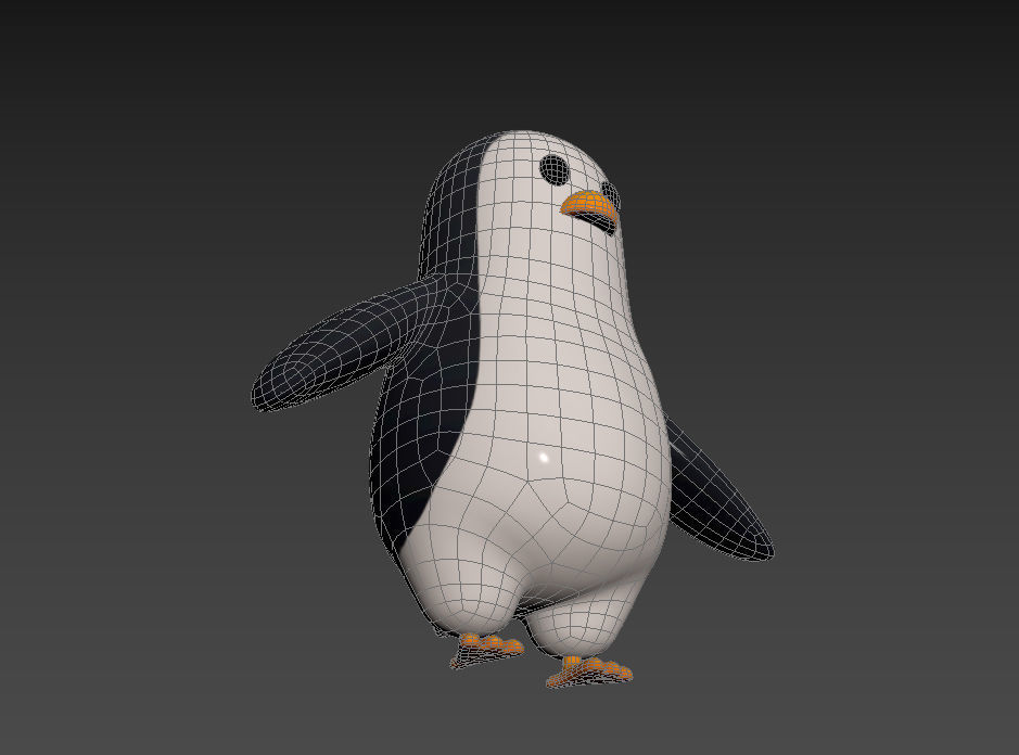 Character065 Penguin 3D model_15