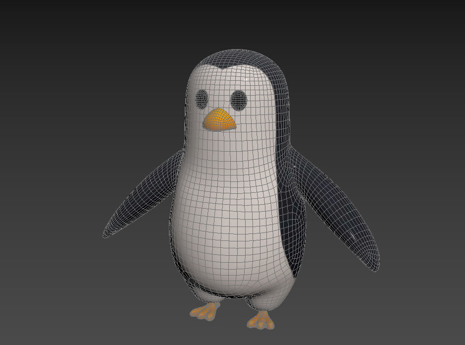 Character065 Penguin 3D model_13