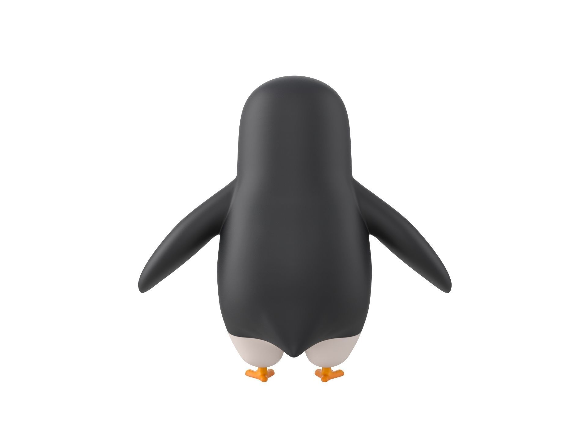Character065 Penguin 3D model_5