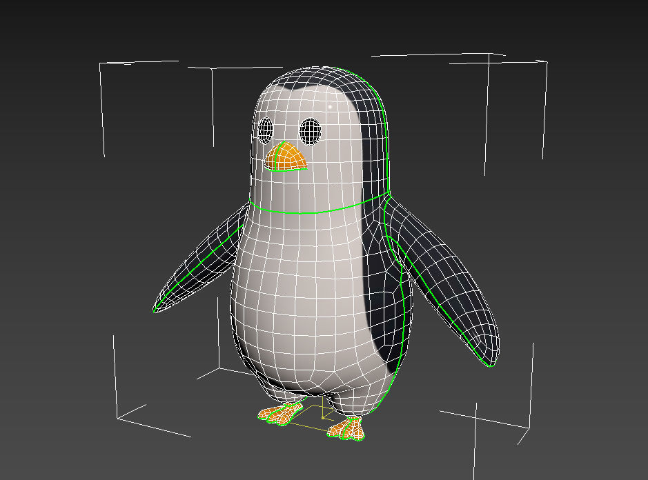 Character065 Penguin 3D model_24