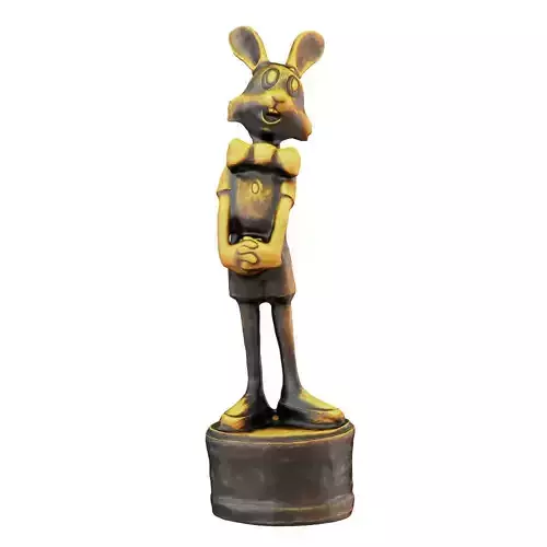 Hare sculpture
