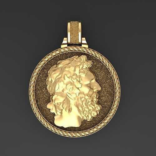 Pendant of Perseus 3D print model