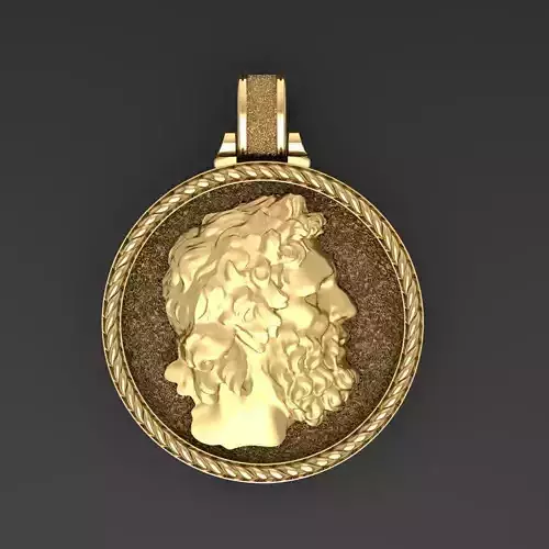 Pendant of Perseus 3D print model
