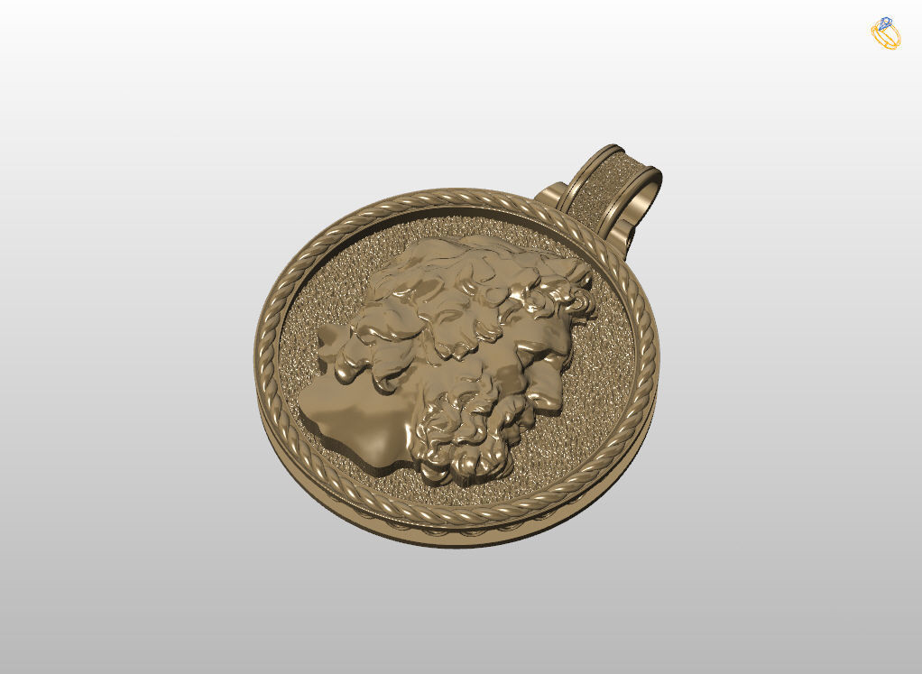 Pendant of Perseus 3D print model_11