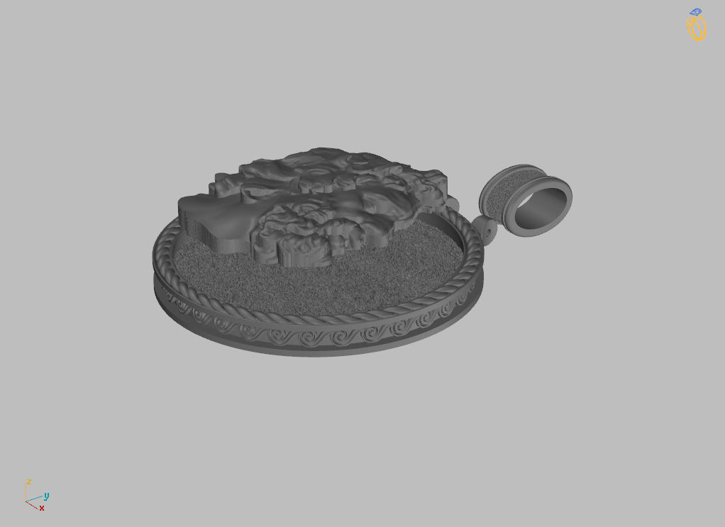 Pendant of Perseus 3D print model_5