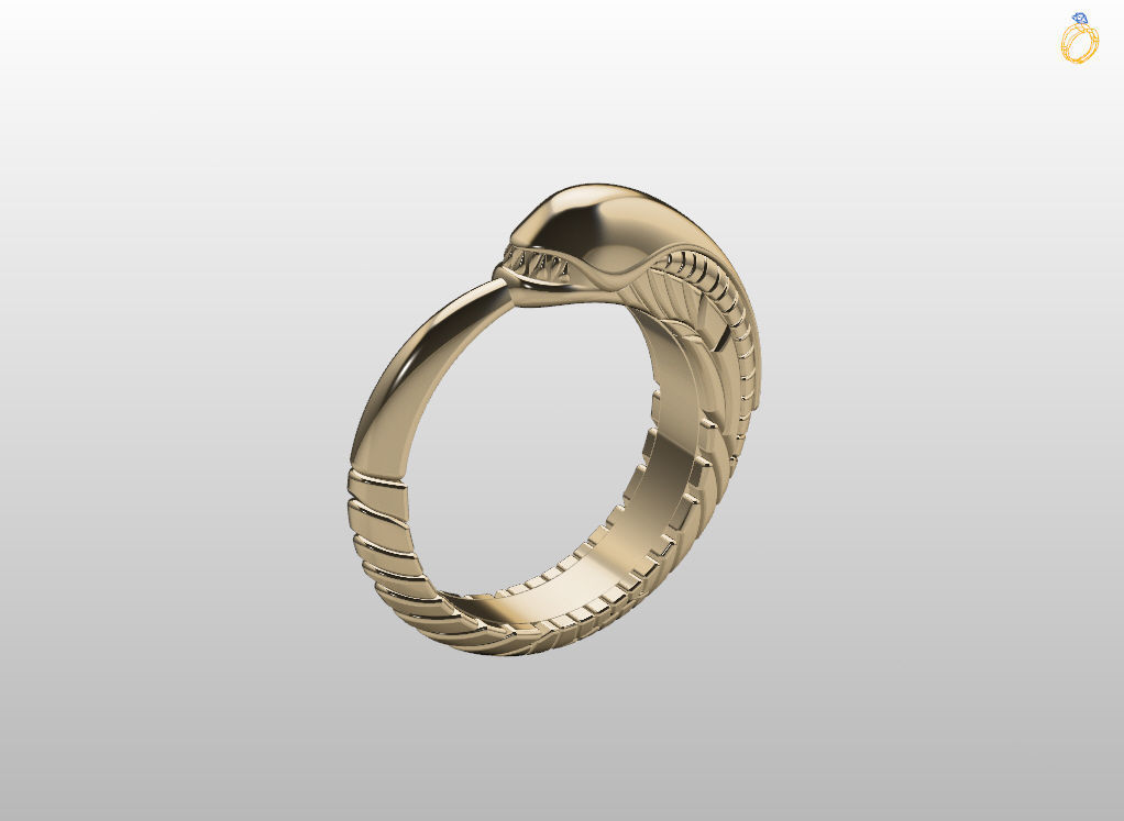 Venom Ring Alien 3D print model_10