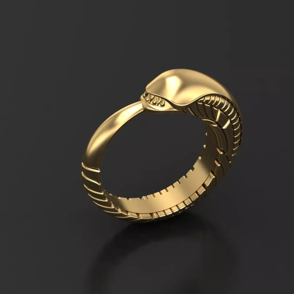 Venom Ring Alien 3D print model_0