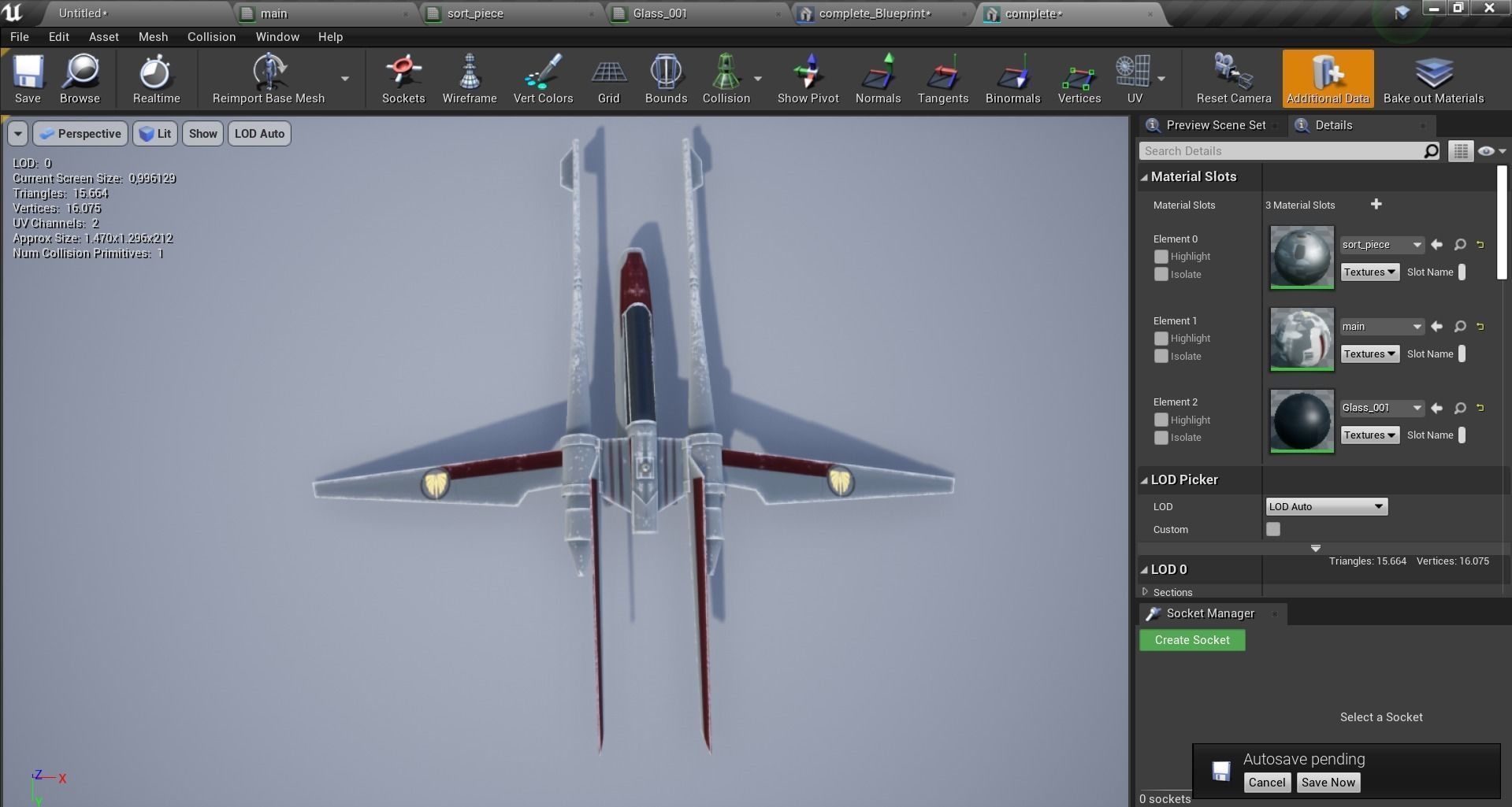 Jedi Vector Star Fighter- Star wars Highrepublic Low-poly 3D model_14