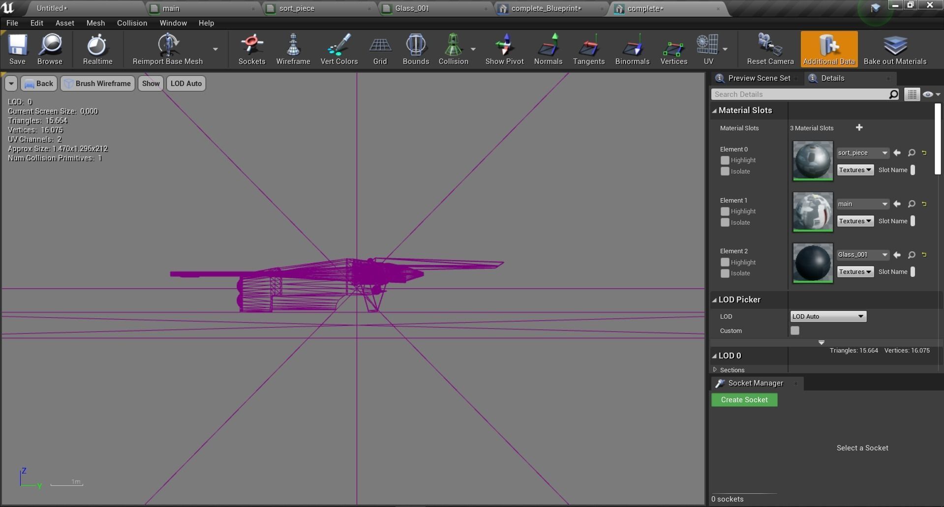 Jedi Vector Star Fighter- Star wars Highrepublic Low-poly 3D model_11