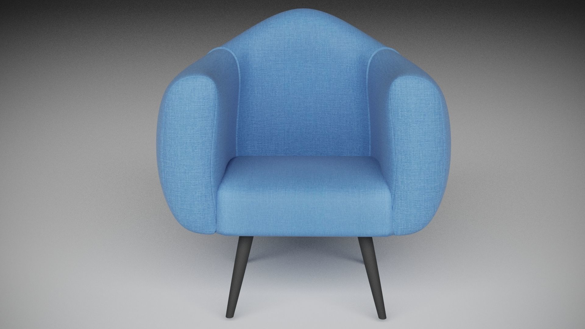 comfortable chair  3D model Low-poly 3D model_5