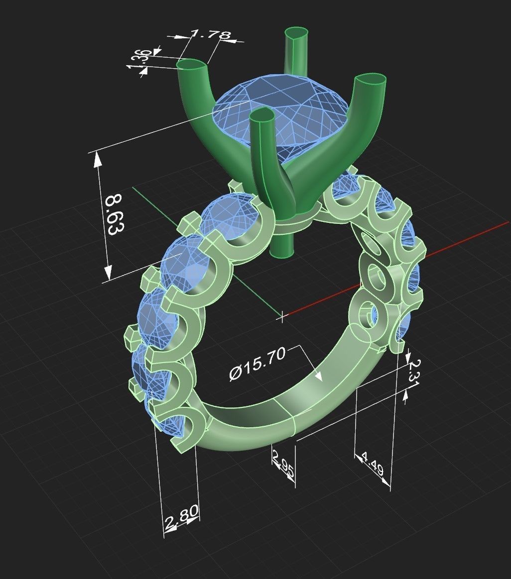 Ring 18 3D print model_12