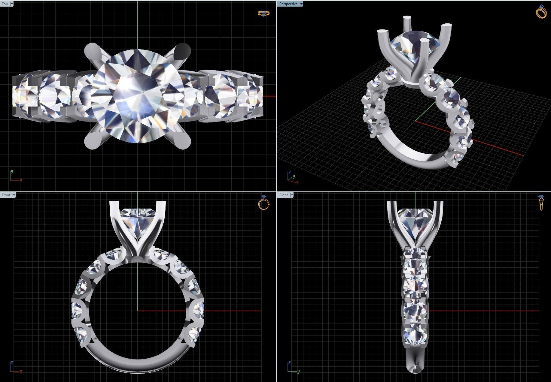 Ring 18 3D print model_6