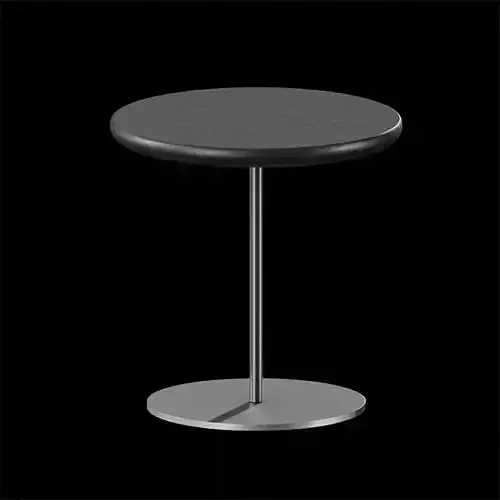 Pal Table oak black lacquered