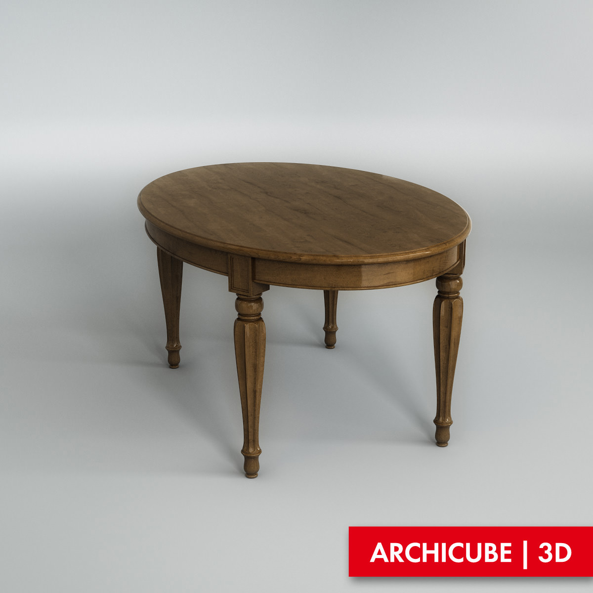 Dining table 3D model | CGTrader