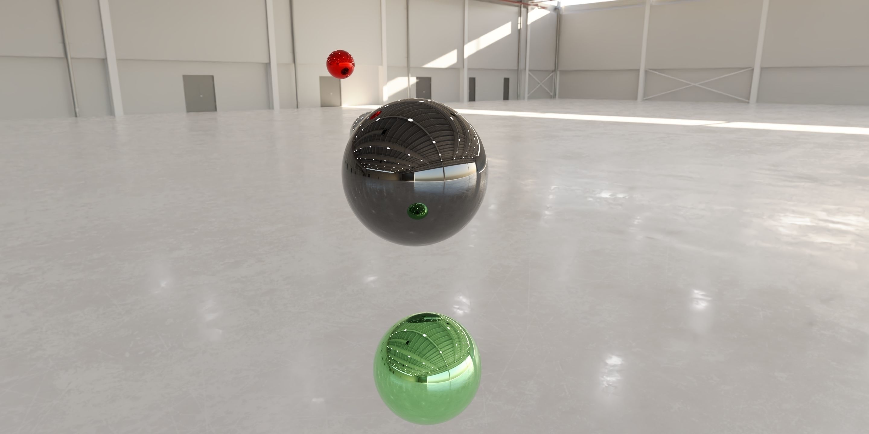 HDRI - Airplane Hangar Interior 9 Texture_5