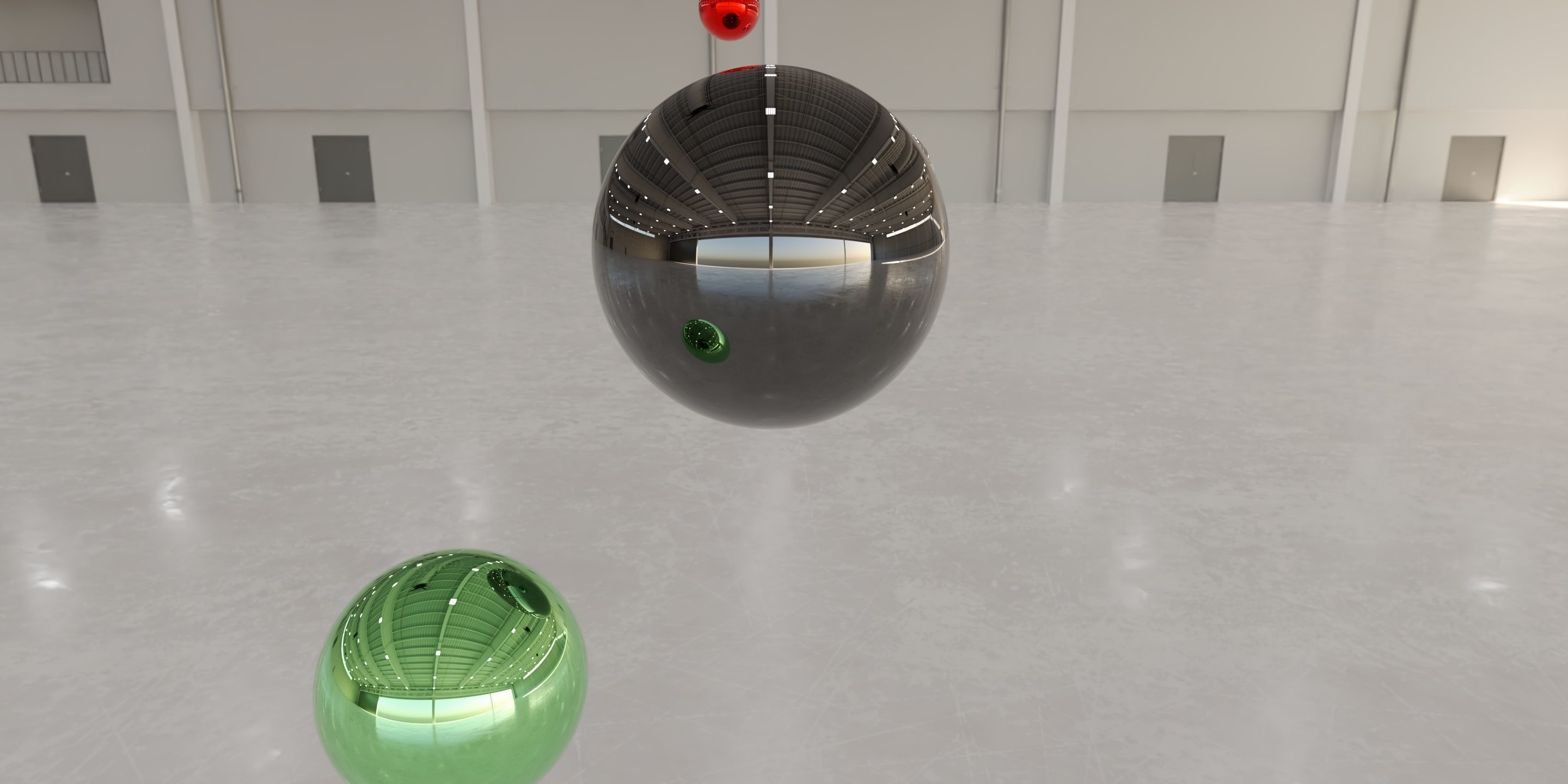 HDRI - Airplane Hangar Interior 9 Texture_4