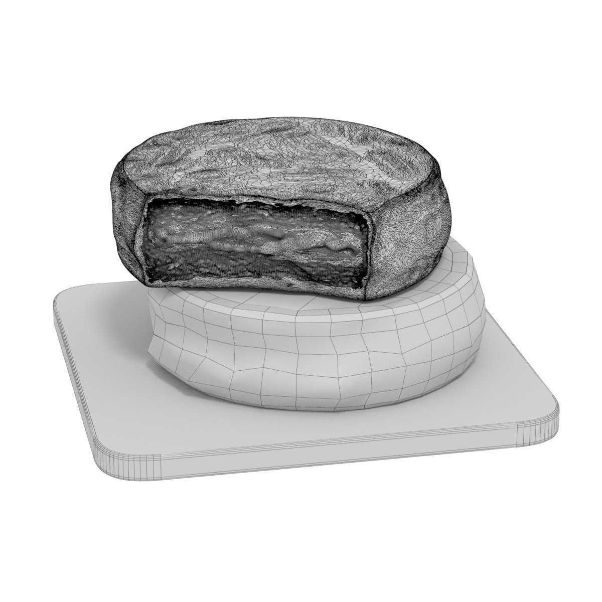 Alfajor traditional confection cookies 3D model_6