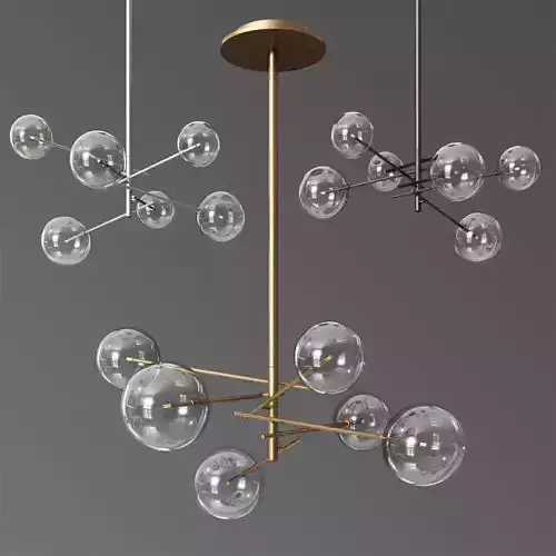 Bolle Gallotti 6 Light Chandelier