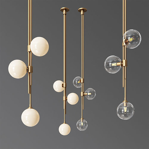 Articolo Lighting Trilogy Ceiling lamp 3D model
