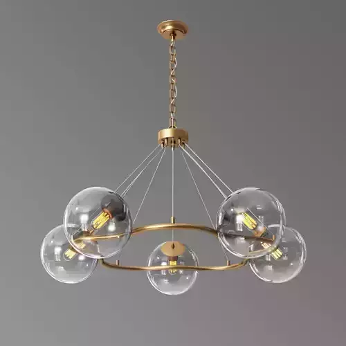 Surface To Air 5 Light Chandelier