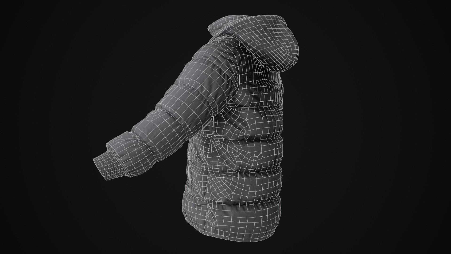 Winter jackets 3D Model Collection_52