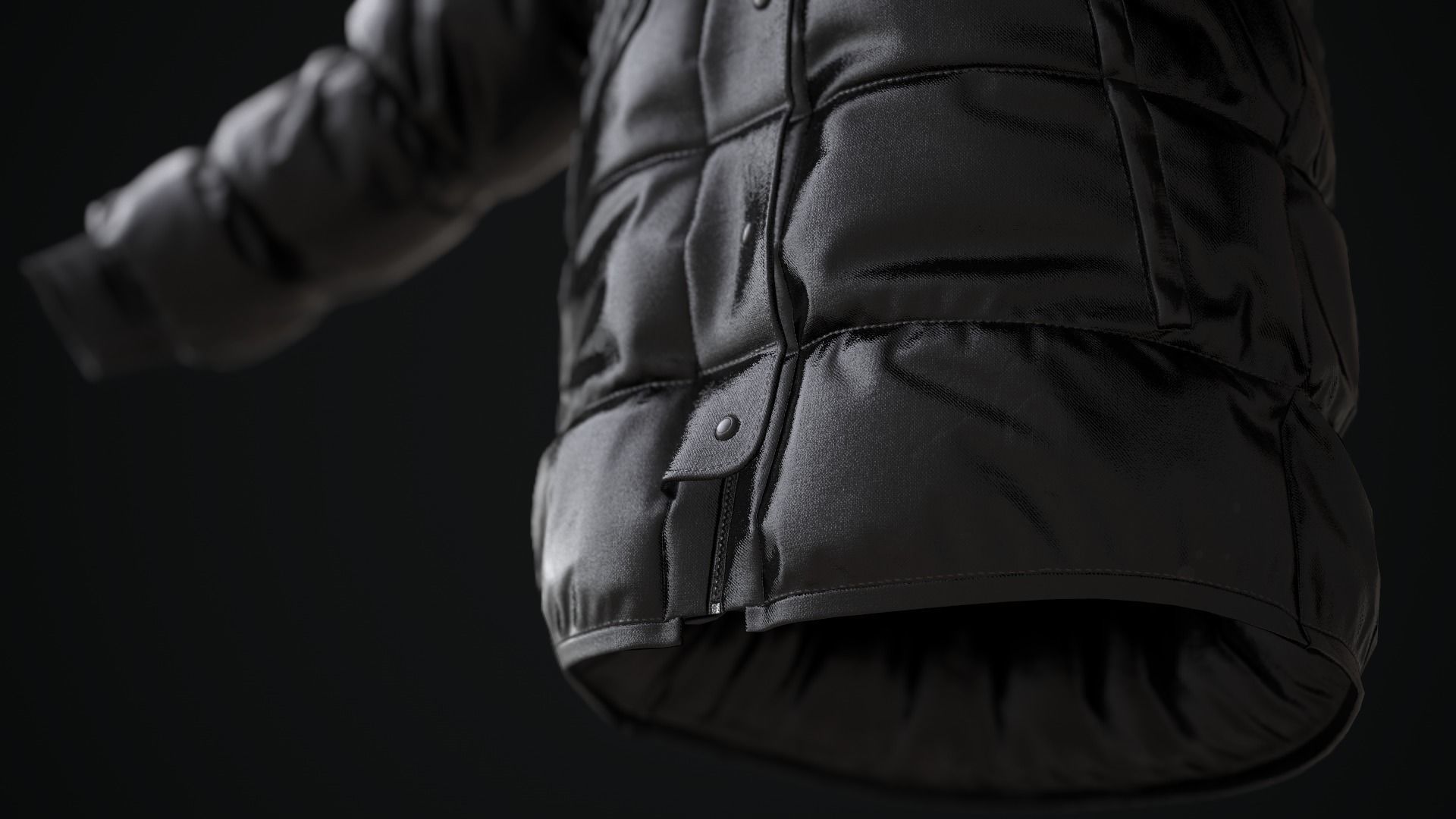 Winter jackets 3D Model Collection_15