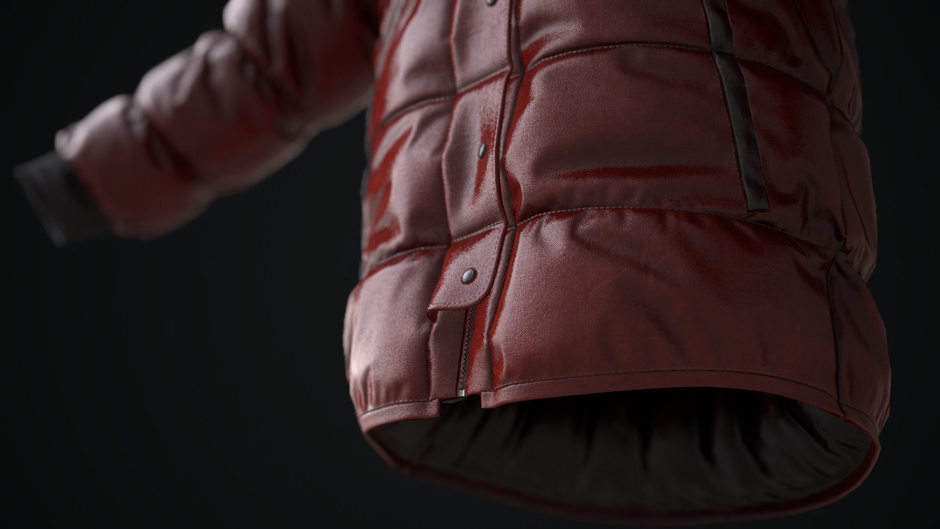Winter jackets 3D Model Collection_46