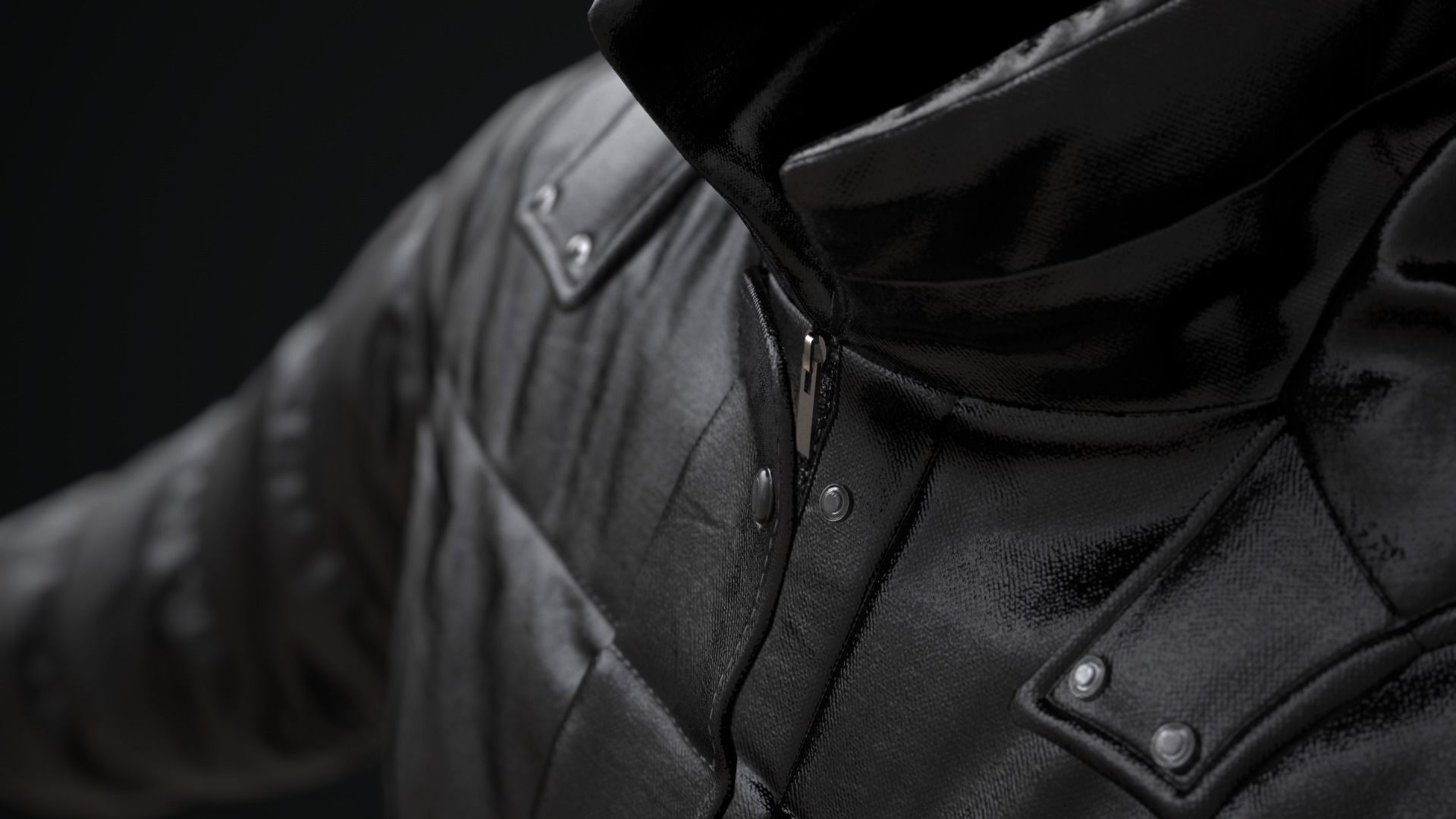 Winter jackets 3D Model Collection_13