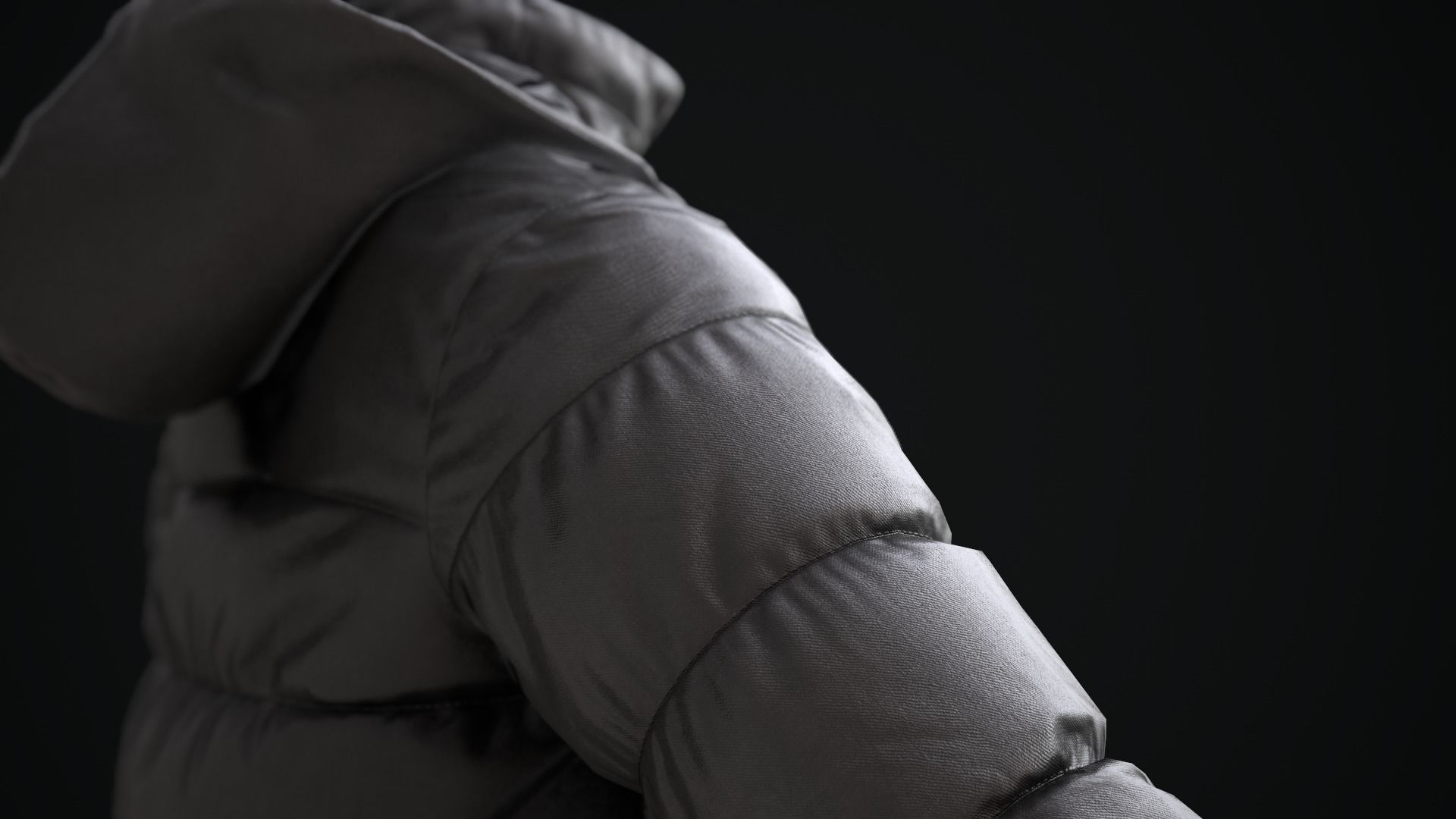 Winter jackets 3D Model Collection_34