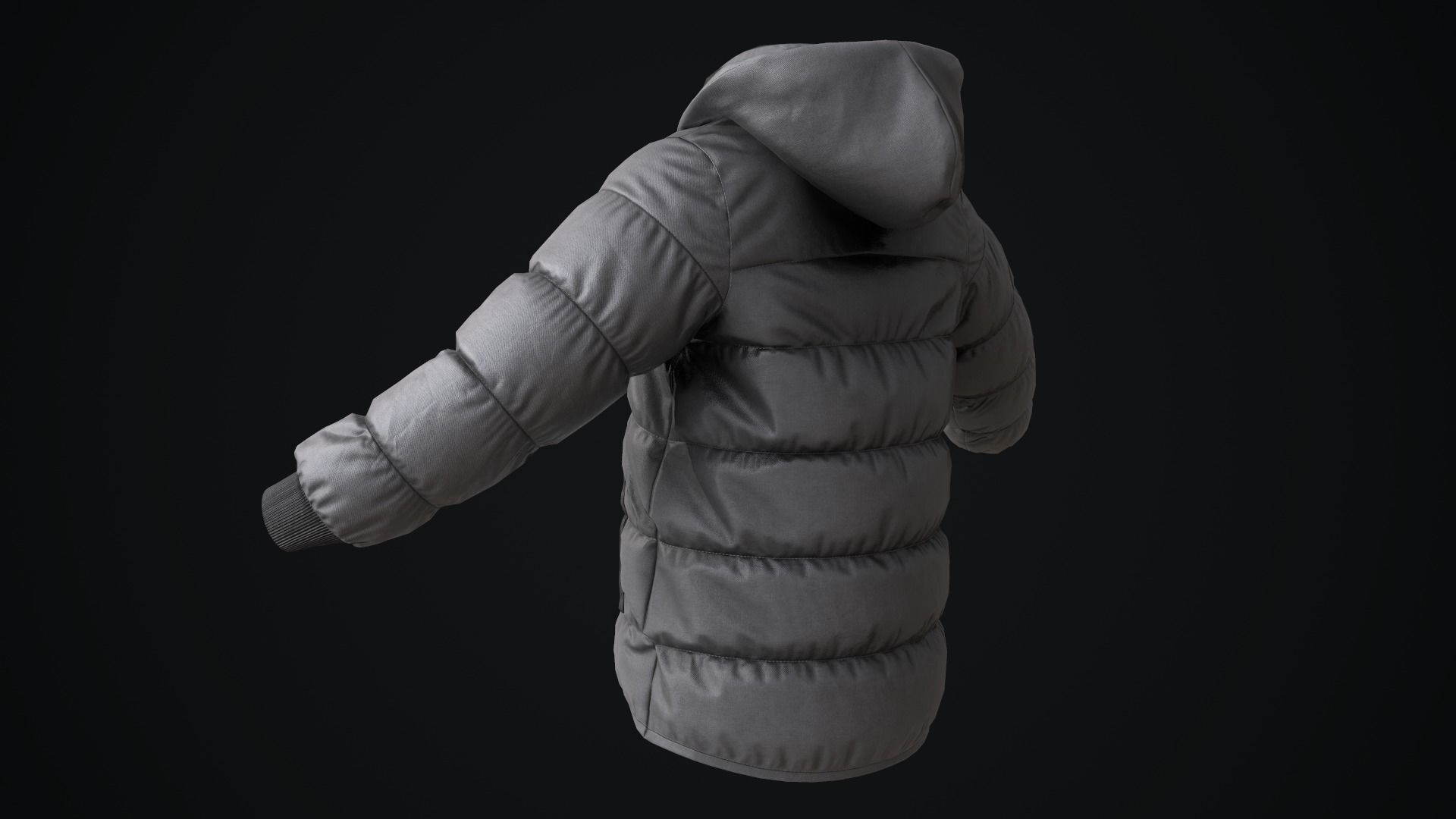 Winter jackets 3D Model Collection_24
