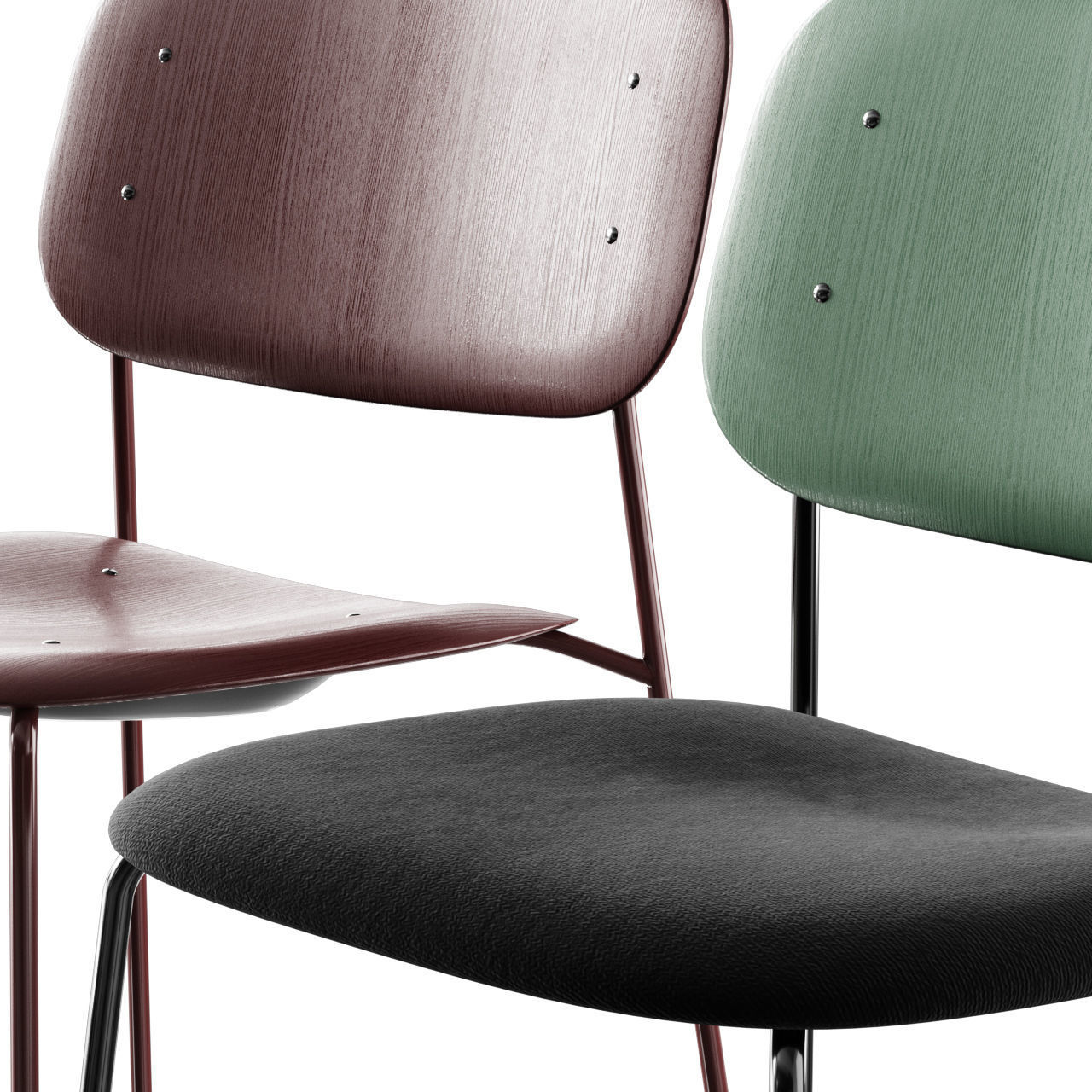 HAY Soft Edge 10 Sled 3D model_1