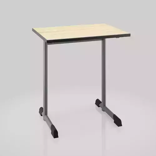 School desk 3D model