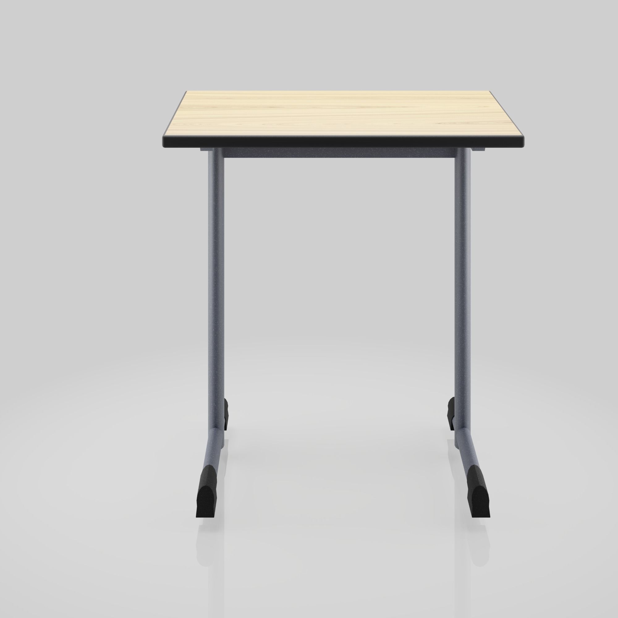 School desk 3D model_3