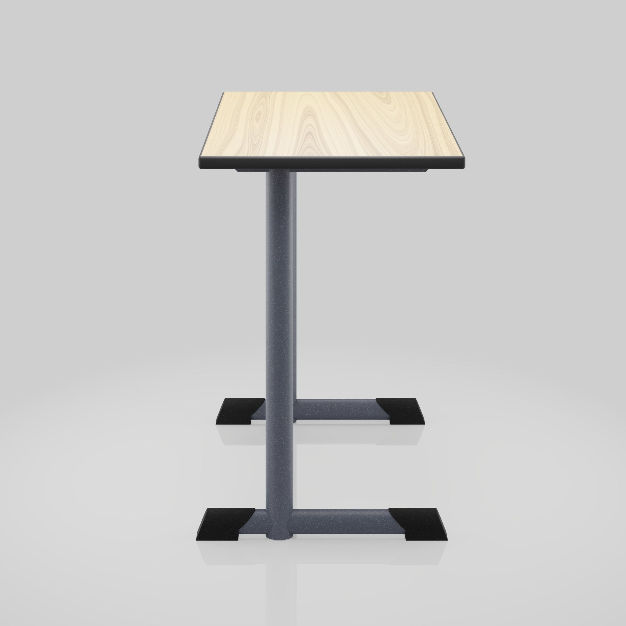 School desk 3D model_1